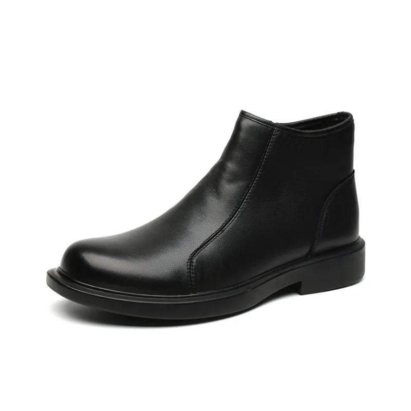 YEDANI Ankle Boots Men Black/Brown-1