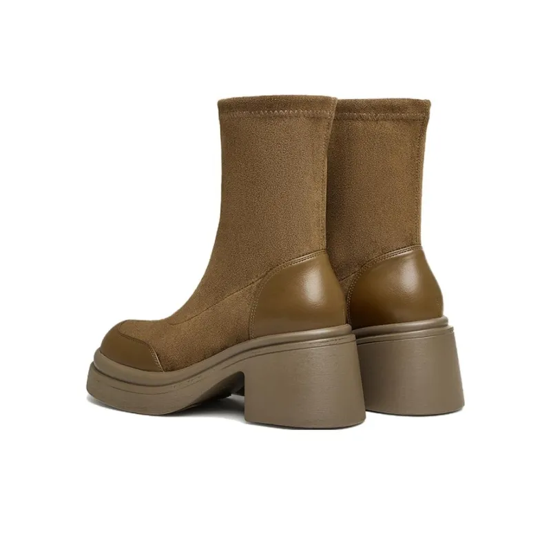 TATA Ankle Boots Women's Black/Brown-8
