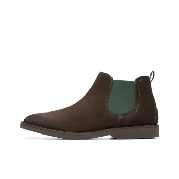 Clarks Crew Chelsea Boots Men's Brown