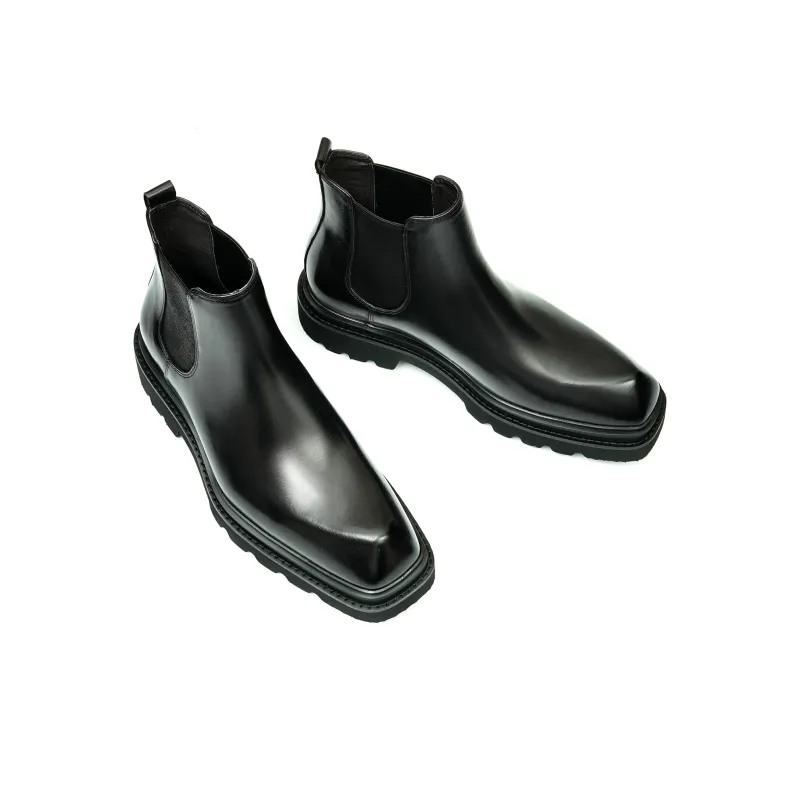 ASTON M.JAZZ Short Chelsea Boots Men's-5