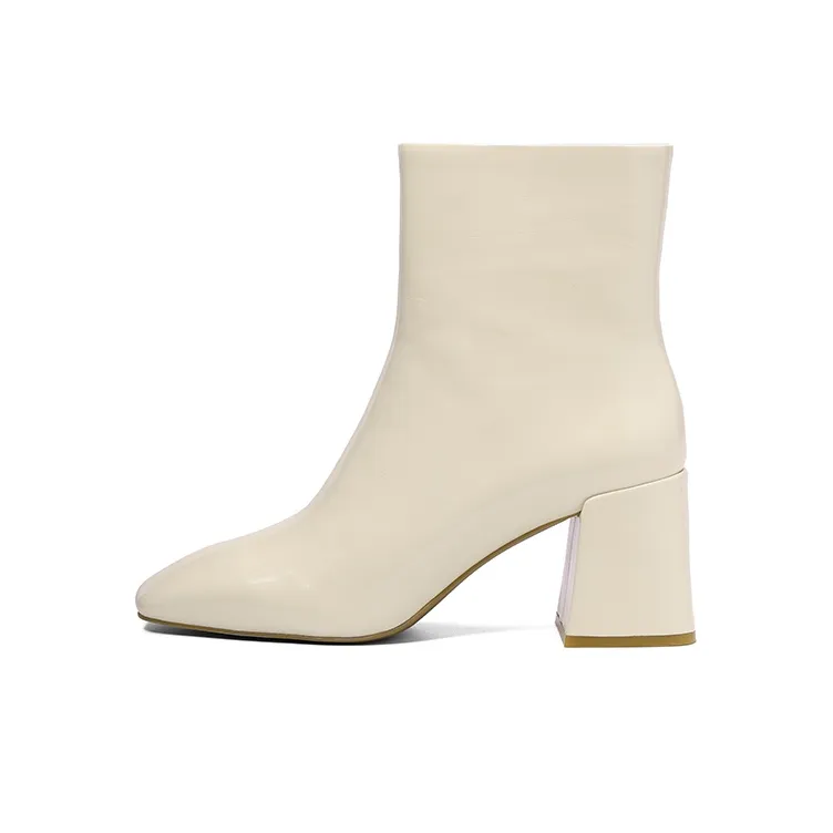 VMe Ankle Boots Women's White/Black-0