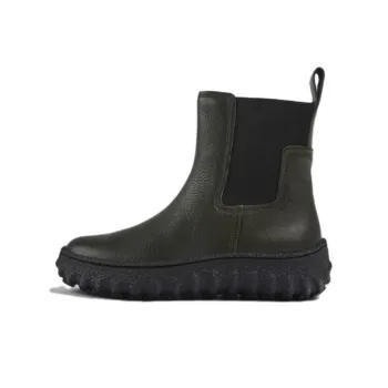 CAMPER Ground Grained-texture Leather Boots