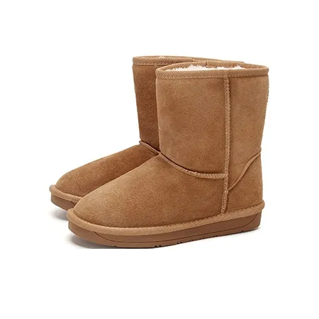 LESELE Warm Crew Snow Boots Women's-12