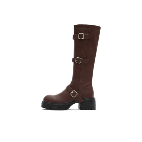 MASOOMAKE Knee high Boots Women's