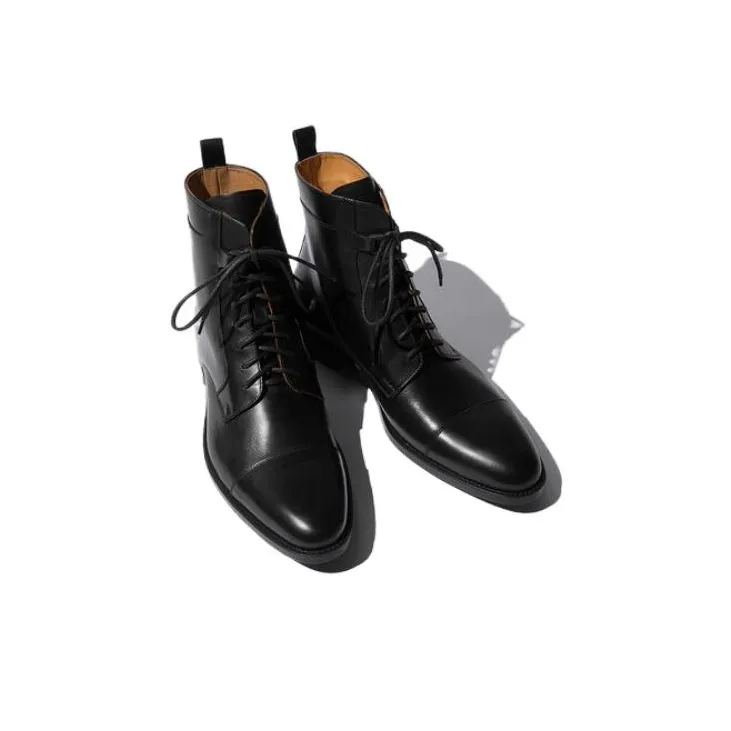SCAROSSO Dante Lace Up Boots-2