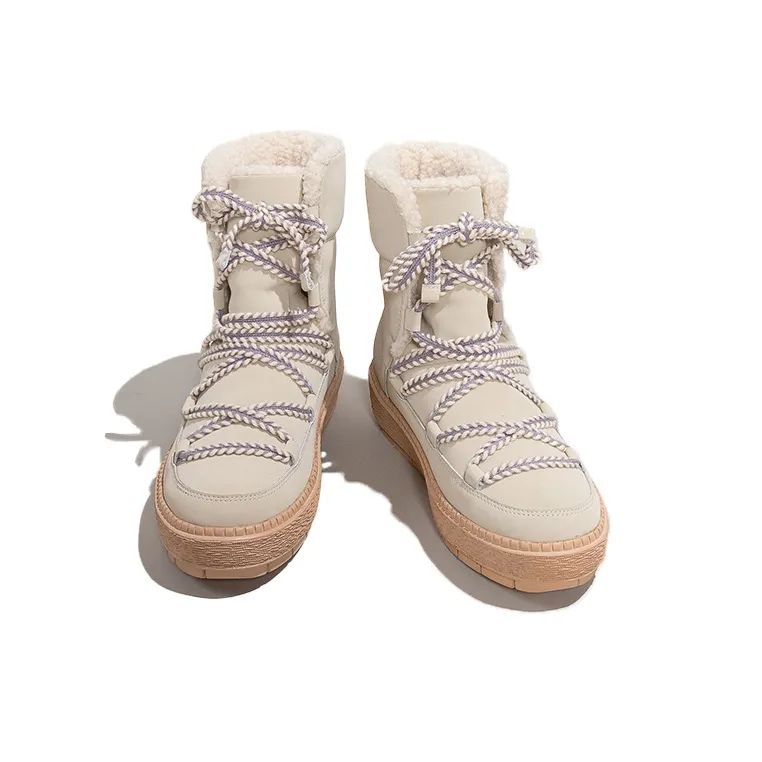 BESTFEEL Warm Slip-Resistant Short Snow Boots Women's-14