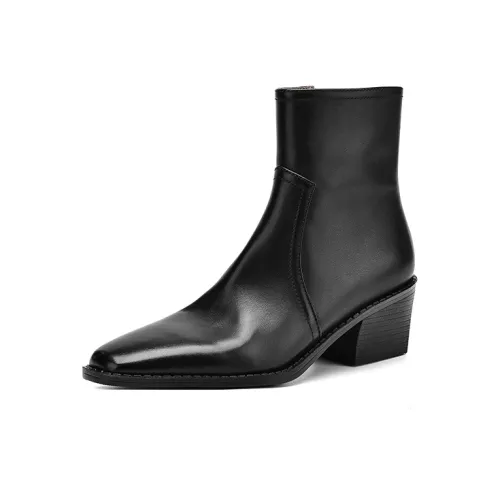 XIAOAJUE Ankle Boots 5.5cm Women's