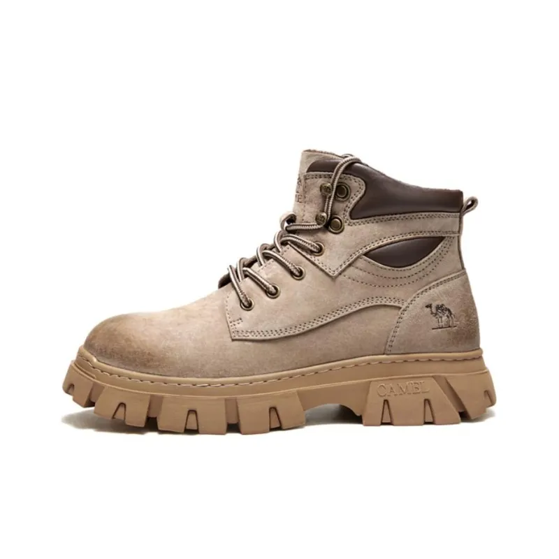 CAMEL Wear-Resistant Height Increasing Short Outdoor Boots 5cm Men's-5