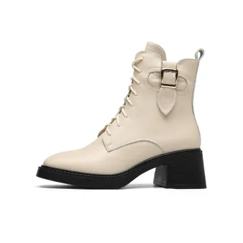 EBLAN Ankle Boots Women's Beige