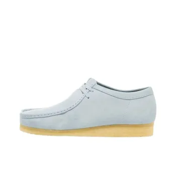 clarks Wallabee 'Light Blue Combination'