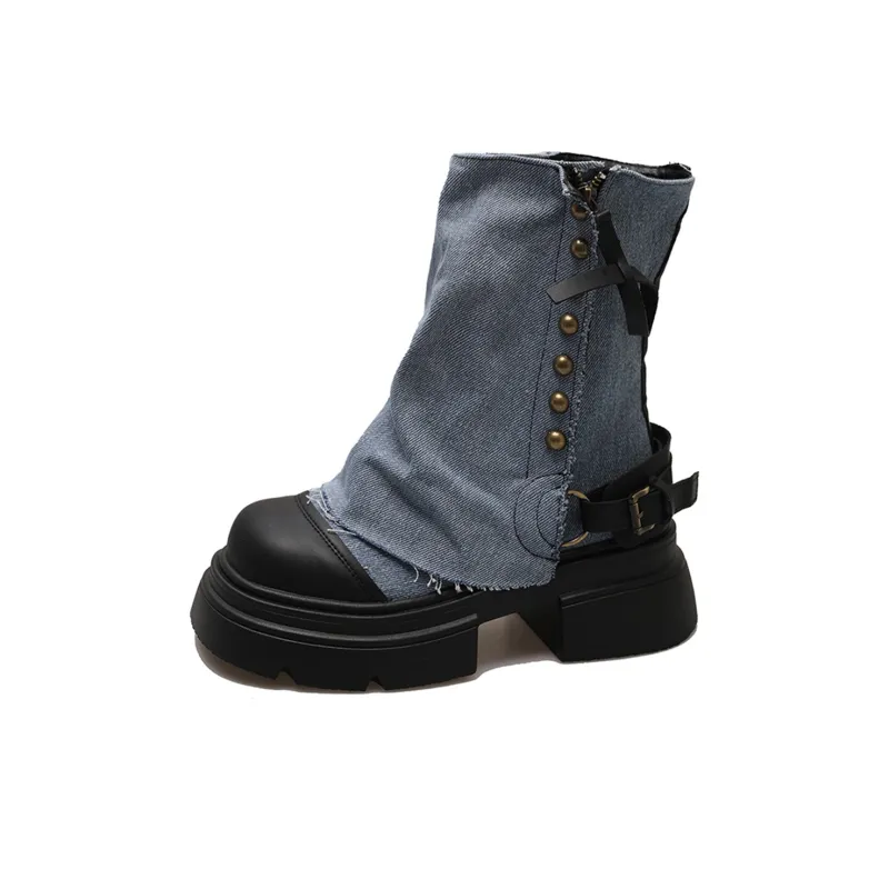 SHUMO Ankle Boots Women's-6