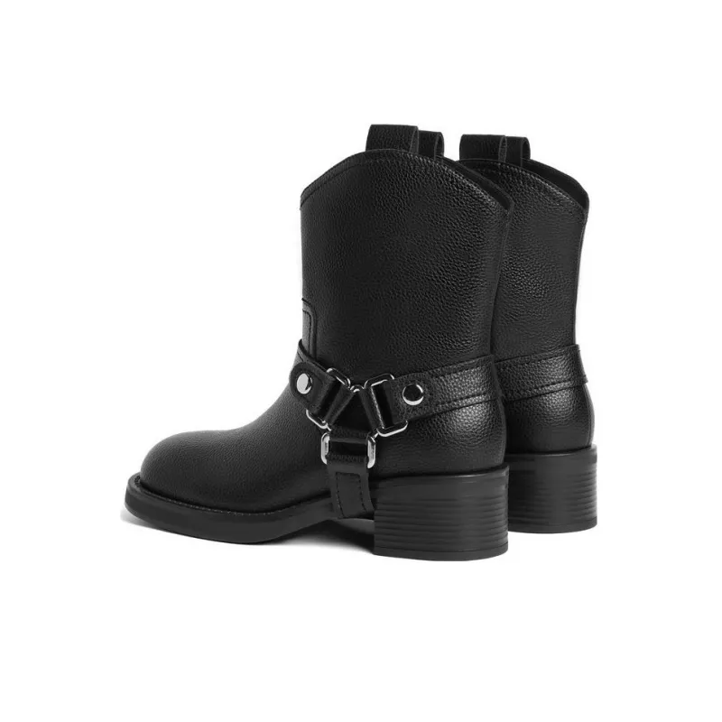 BELLE Ankle Boots Women's Black-3