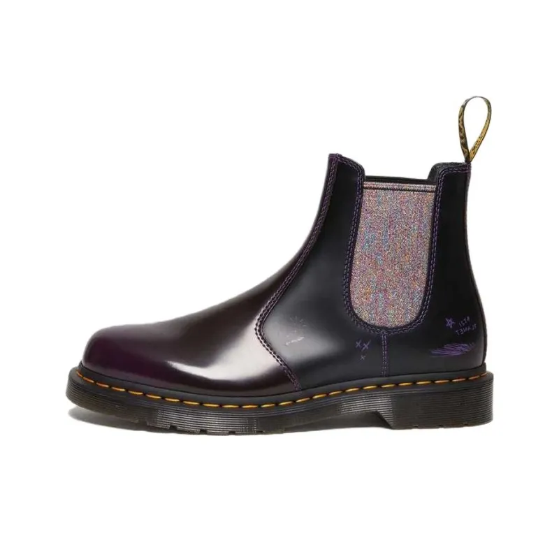 Dr. Martens 2976 Chelsea Boots BT21 Purple Black Women's-0