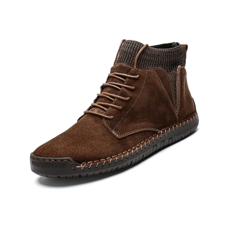 Dunnu Ankle Boots Men Black-6