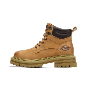 Dickies Minimalist Versatile Short Platform Martin Boots Women's Earth Yellow