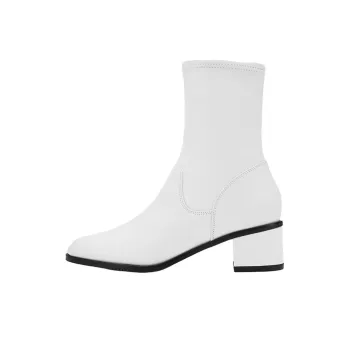 Clarks Ankle Boots 5cm Women's White