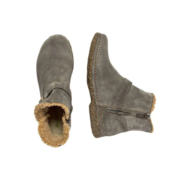 El Naturalista ANGKOR Ankle Boots 2cm Women's Gray-2