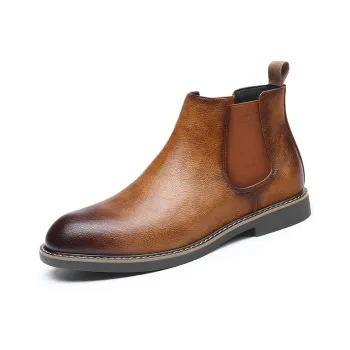 MODENGPAN Short Chelsea Boots 2.5cm Men's
