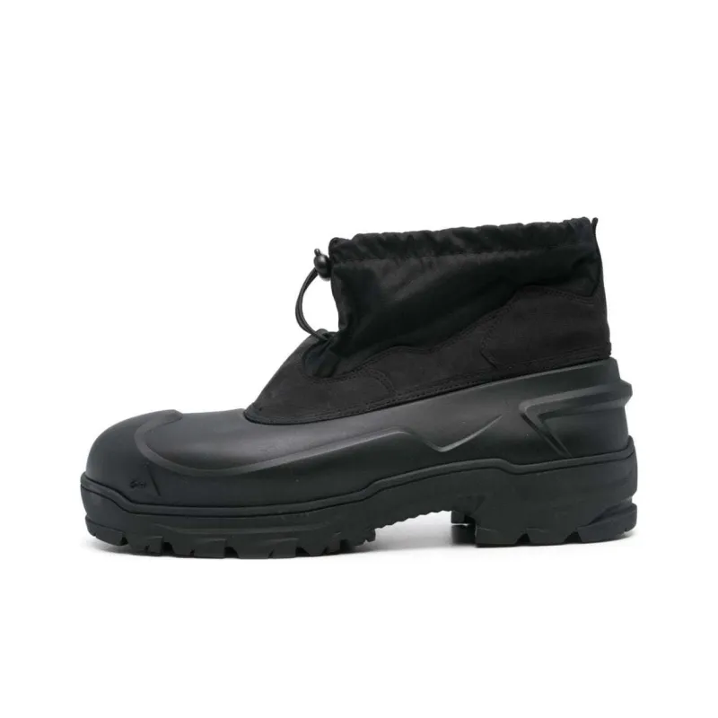 ROA Panelled Ankle Boots Men's Black-0