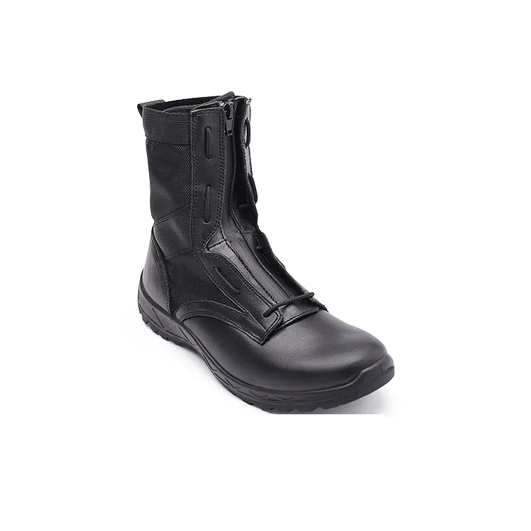 Slider Long Yan Series Cushioning, Wear Resistant Crew Outdoor Boots Men's Black-1