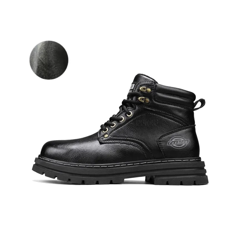 Dunnu Martin Boots Unisex Black-10
