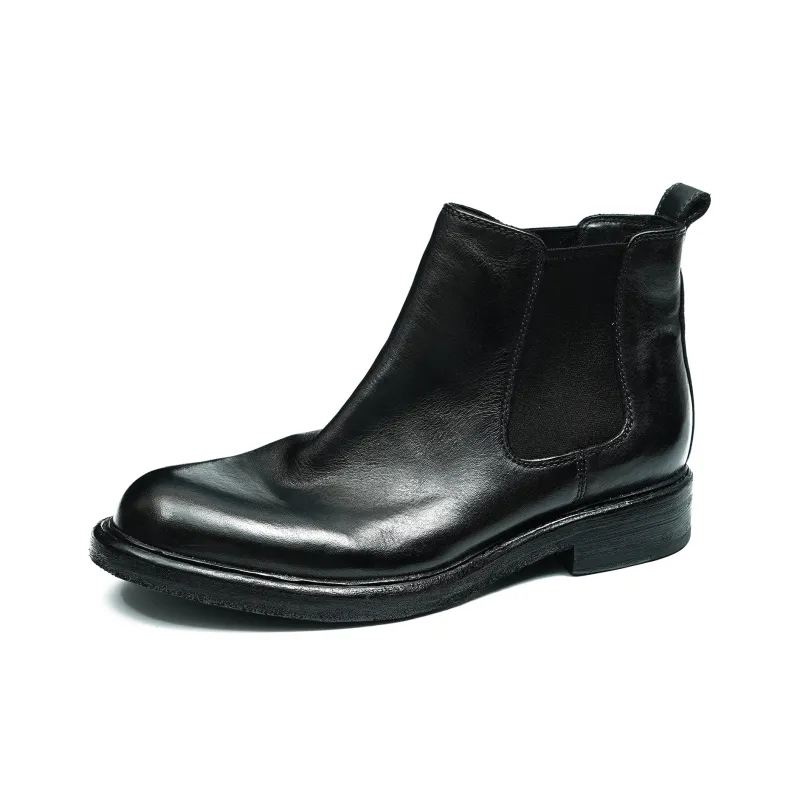 ASTON M.JAZZ Short Chelsea Boots Men's-1