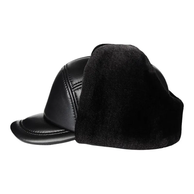 TUCANO Sheepskin Baseball Caps Unisex-4