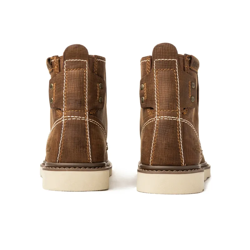 CAT Ankle Length Martin Boot Men's Brown-3