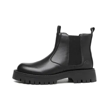 SANTA BARBARA POLO & RACQUET CLUB Crew Chelsea Boots Men's Black