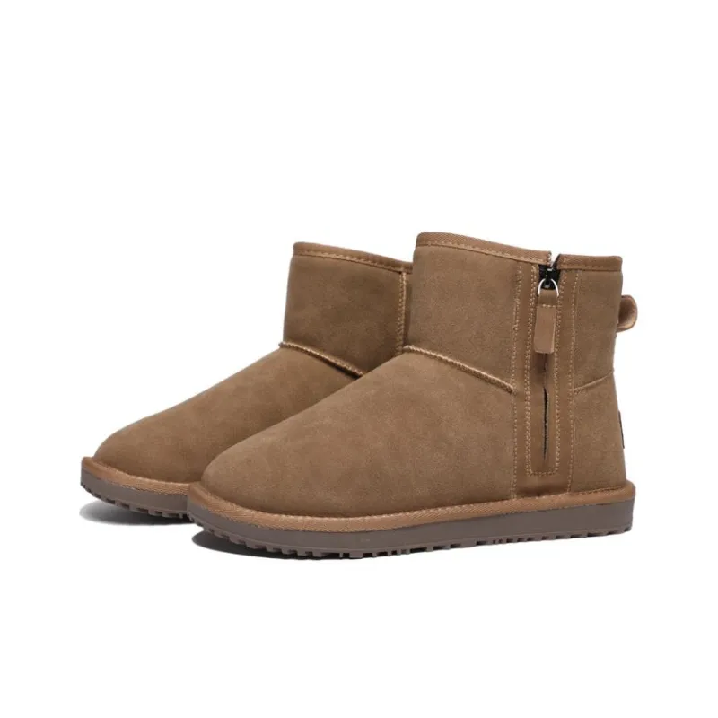 SEMIR Warm Short Mid-Calf Snow Boots Men's-12