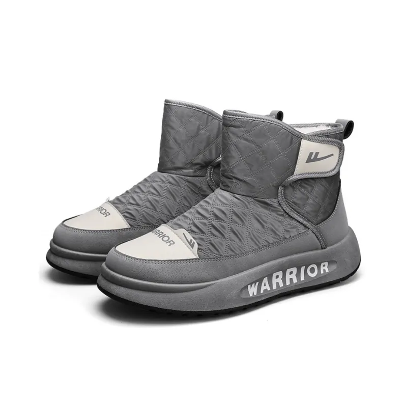 Warrior Crew Snow Boots Men's Gray-2