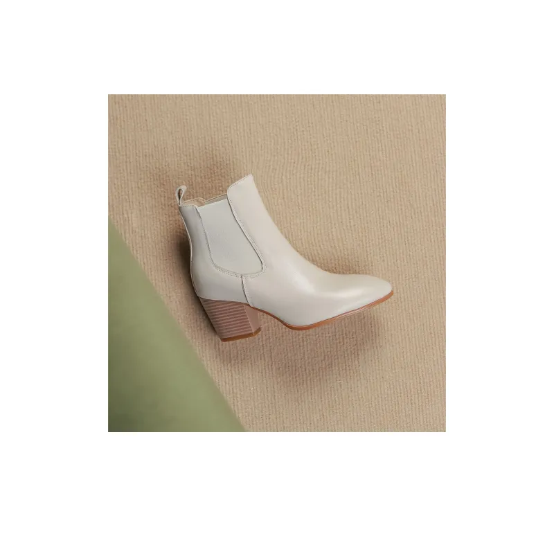 PIERCE GENTRY 11cm Chelsea Boots 6.5cm Women's-12