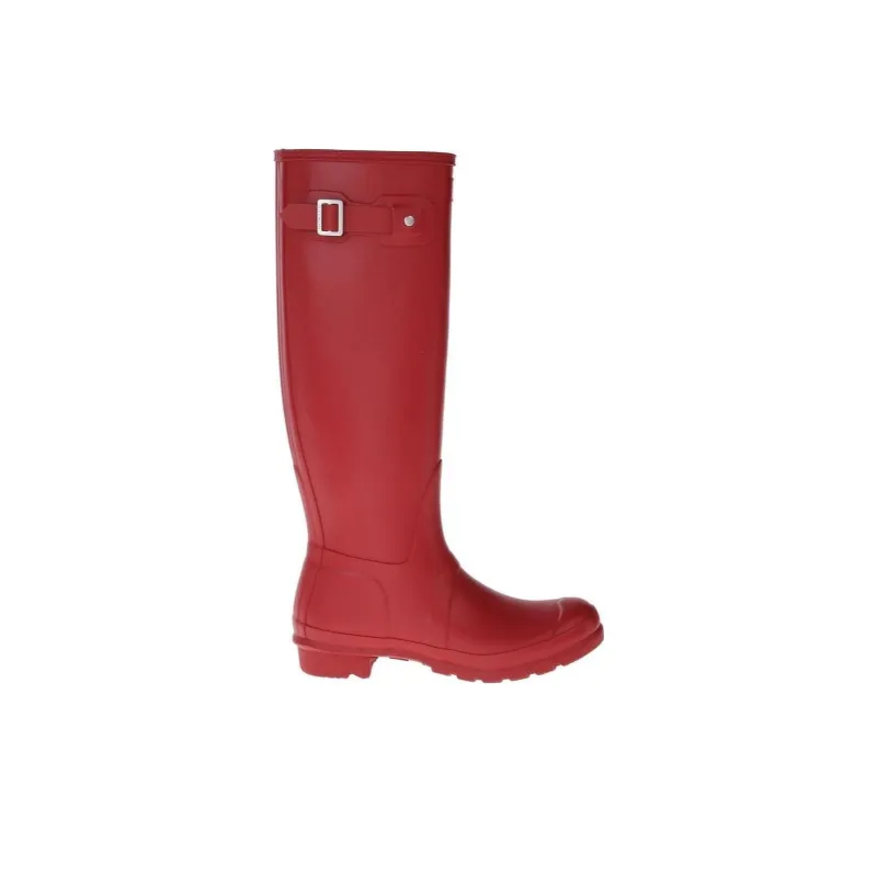 HUNTER Waterproof And Wear resistant Rain Boots Women's Red-1