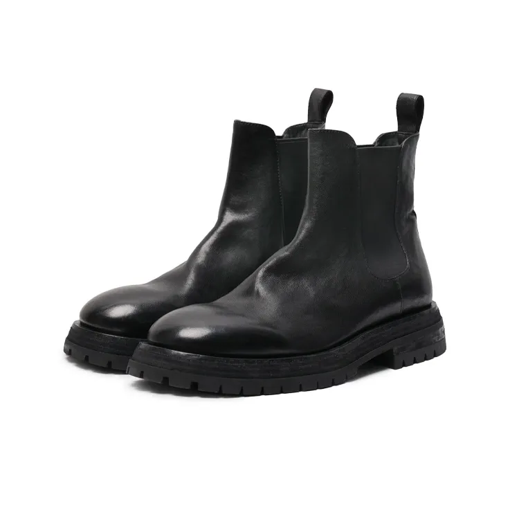 Viplander Short Chelsea Boots Men's Black-1