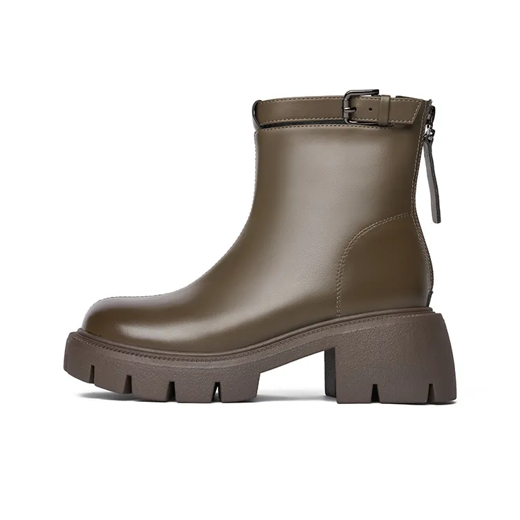 JOSINY Ankle Boots Women's Black/Green/Brown-23