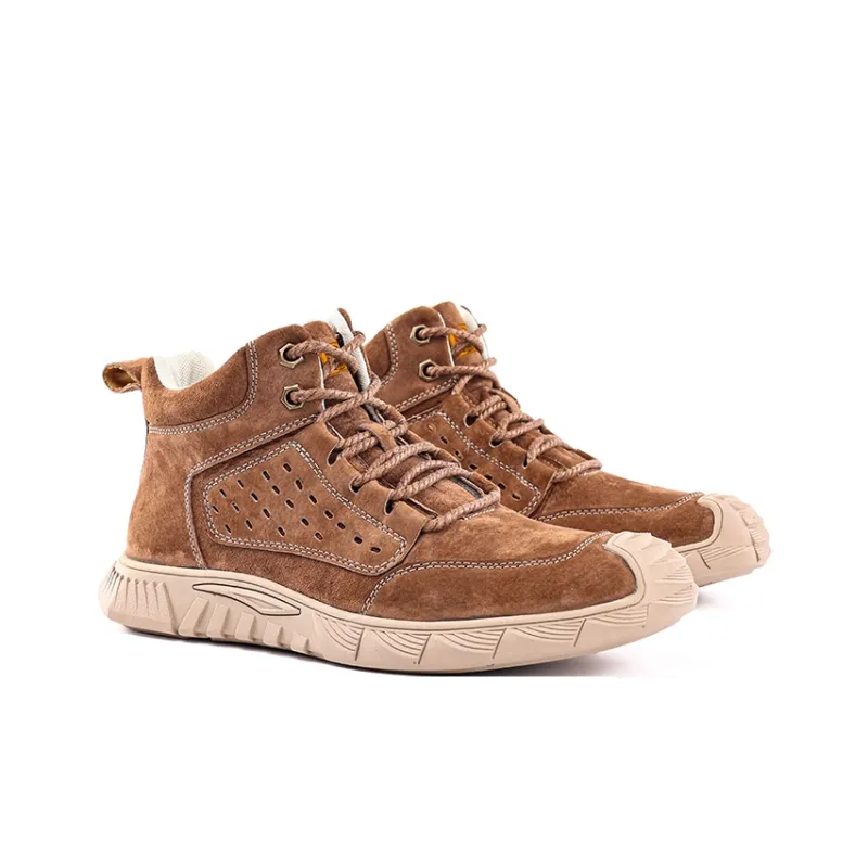 LAORENTOU Ankle Boots Men's Coffee-3