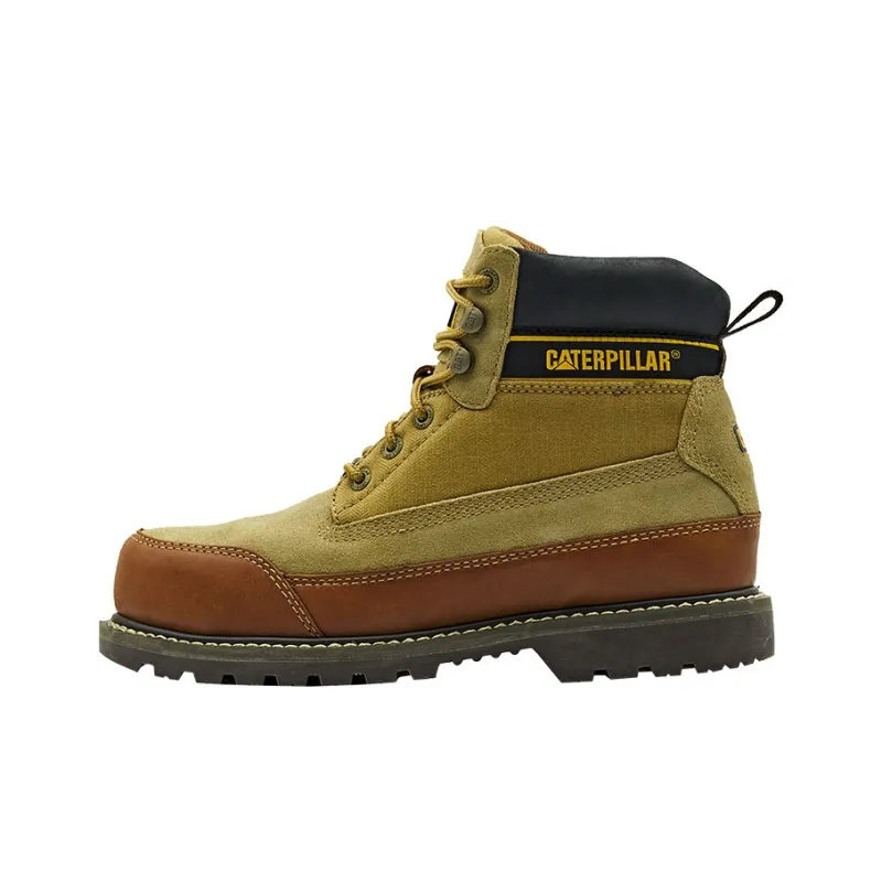 CAT Outdoor Boots Unisex Brown Yellow-0