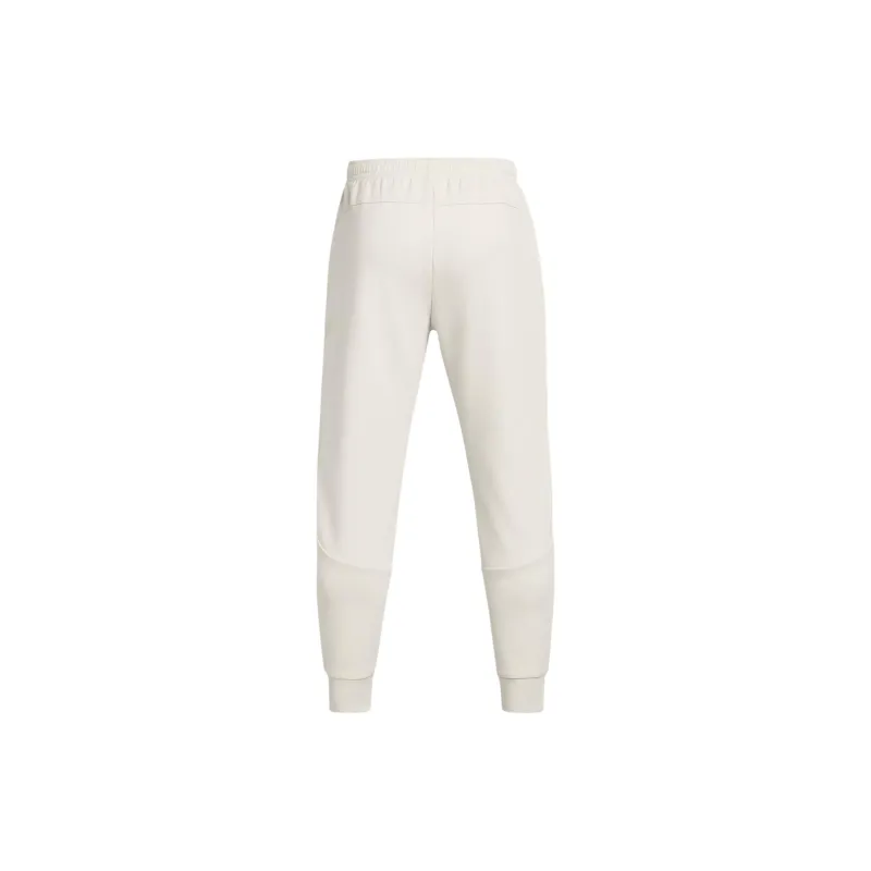Under Armour Unstoppable FW24 Fleece Joggers Knitted Sweatpants Men's Summit White/Black-1