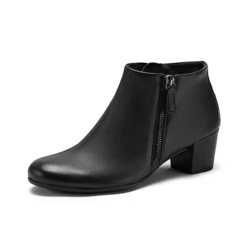 Ecco Ankle Boots 5.5cm Women's Black-1