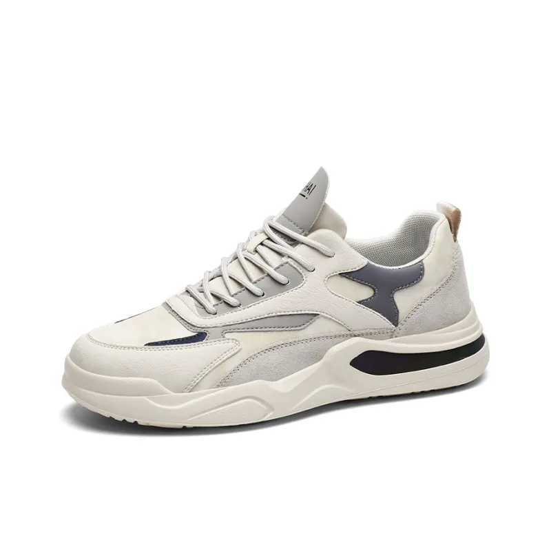 Desert Ram Cushioned Slip-Resistant Lightweight Height Increasing Warm Low-Top Casual Shoes Men's-6