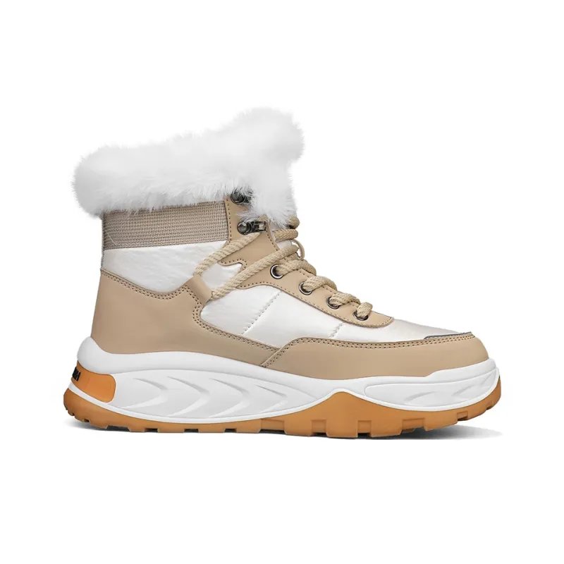 Team Bees Warm And Wear-Resistant Short Snow Boots Men's Box Included-3