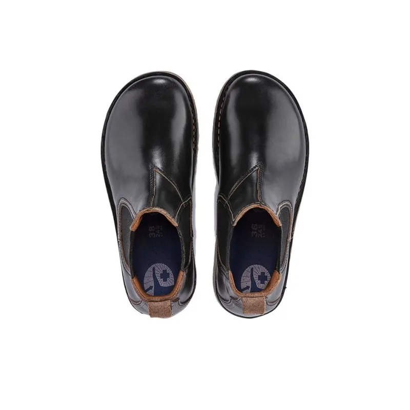 Birkenstock Birmingham Short Chelsea Boots Unisex Black-3