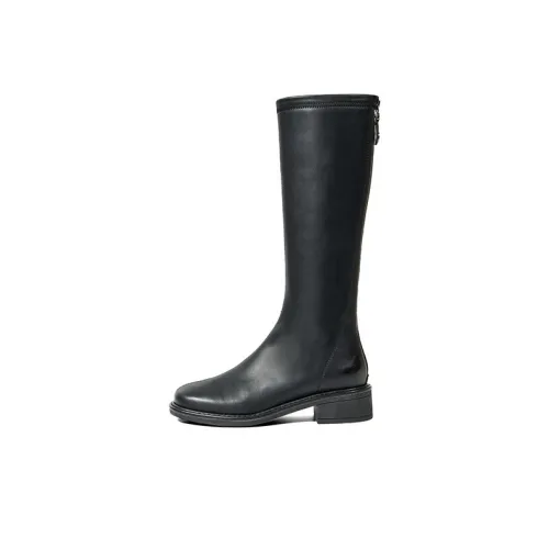 PT'SON Knee high Hiking boots 4cm Women's