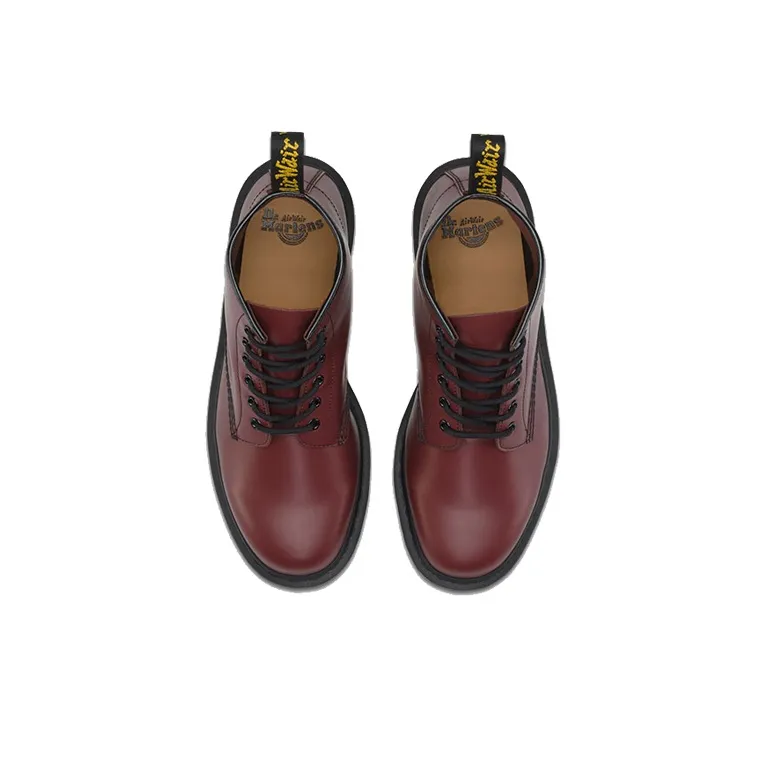 Dr. Martens Classic 101 6 Martin Boots Couple Style Red-2