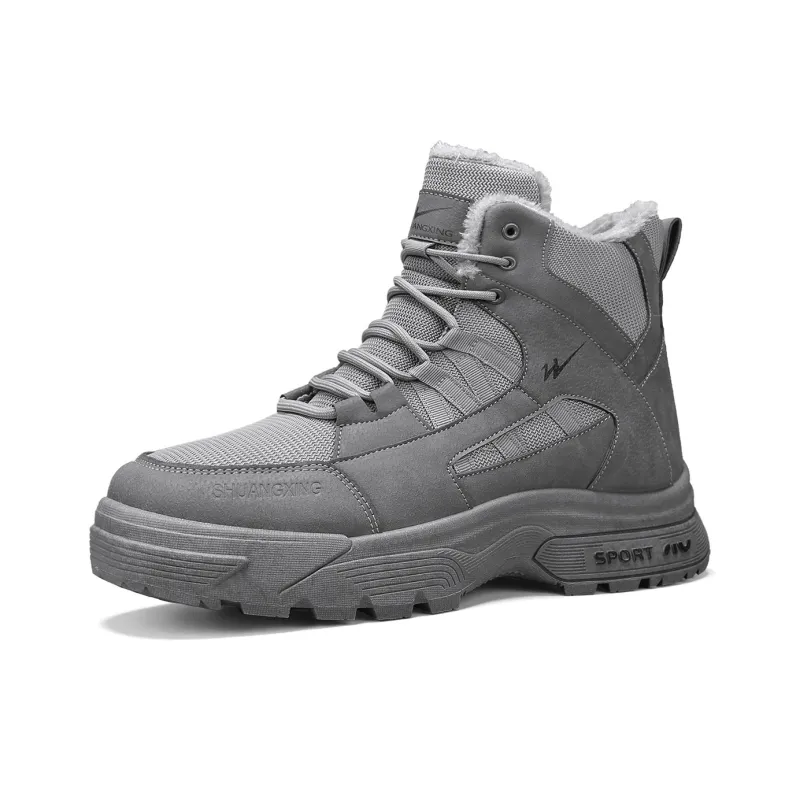Binary Short Martin Boot Men's Gray-2