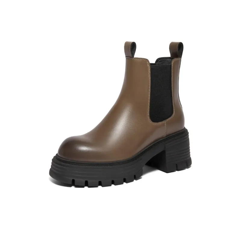 BELLE 14.5cm Chelsea Boots 6.5CM Women's-10