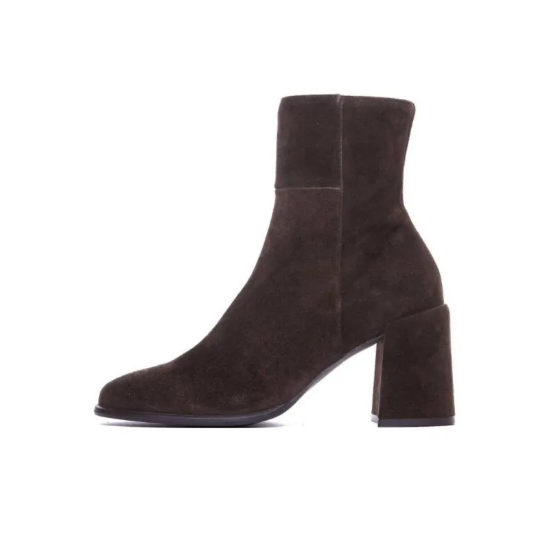 ANGEL ALARCON Ankle Boots 8cm Women's Brown-0