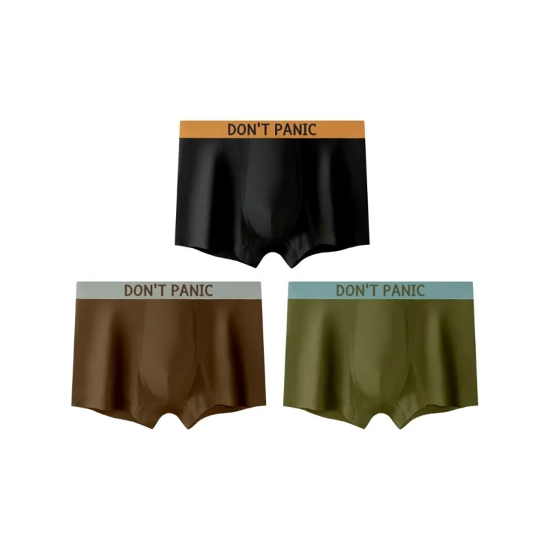Qiao Ni Tong Underpants Men's 3 Pack-7