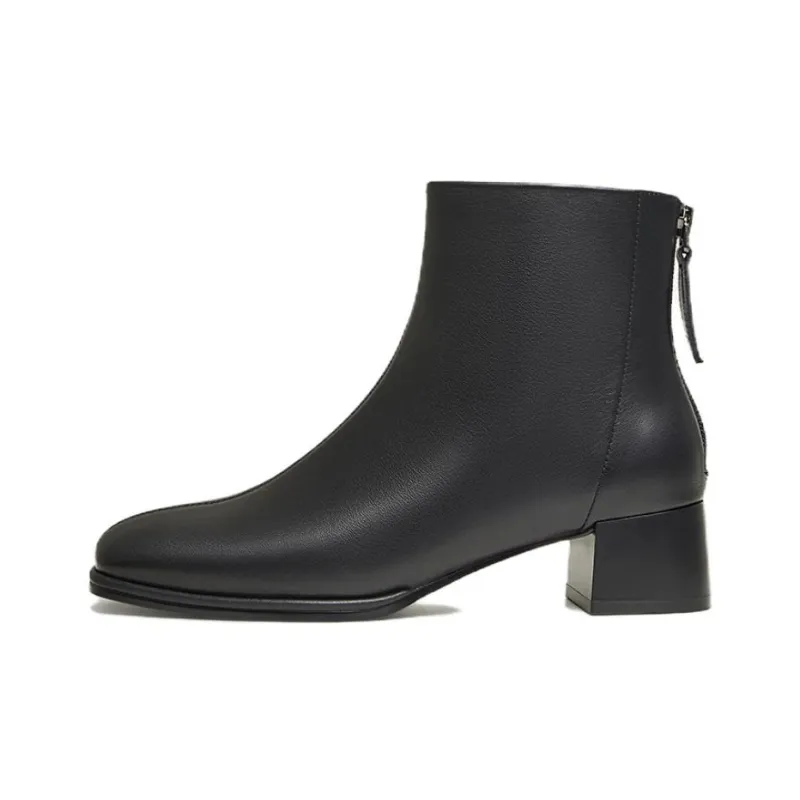 TATA Ankle Boots Women's Beige, Black-3
