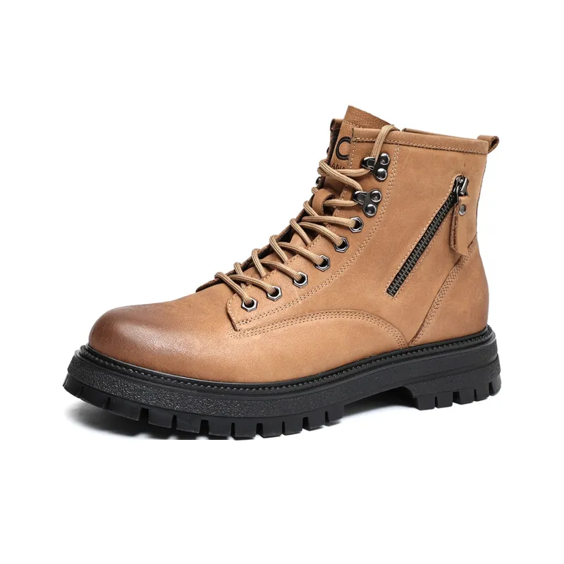C°BANNER Ankle Boots 4.5cm Men's Earth Yellow-1
